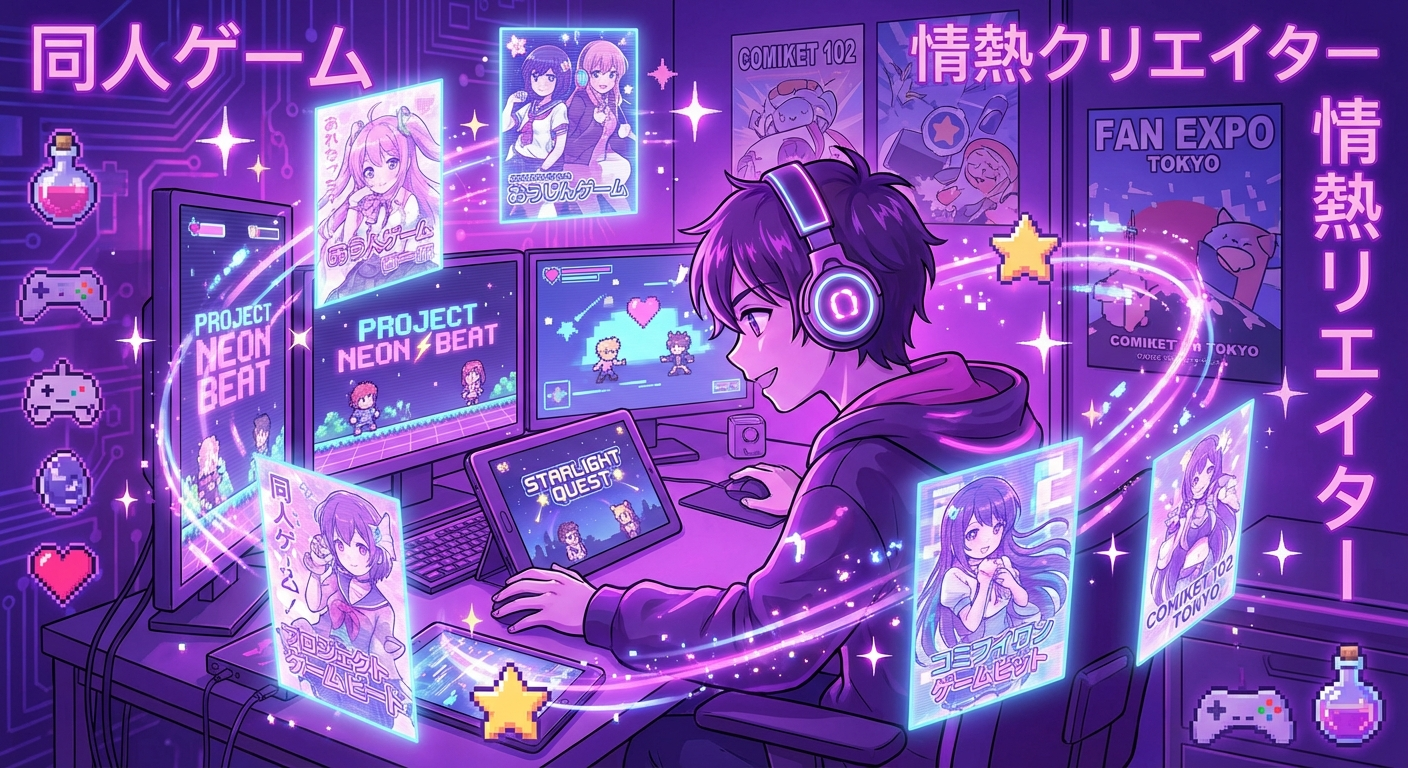 What Japan's Doujin Scene Gets Right About Fan Games (That the West Ignores)